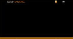 Desktop Screenshot of isaiahkatumwa.com